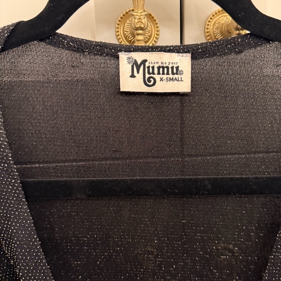 Show Me Your MuMu Black Glitter Jumpsuit - Picture 3 of 5